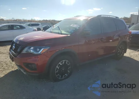 2020 Nissan Pathfinder Sl из США, поврежденный, VIN 5N1DR2CM7LC647379